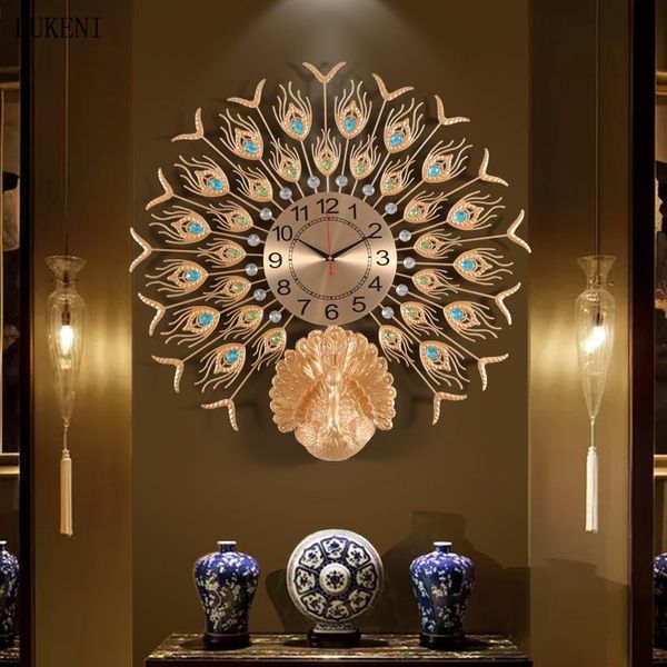 wall clocks european style peacock clock living room modern minimalist atmosphere creative home decoration quartz
wall clocks european style peacock clock living room modern minimalist atmosphere creative home decoration quartz