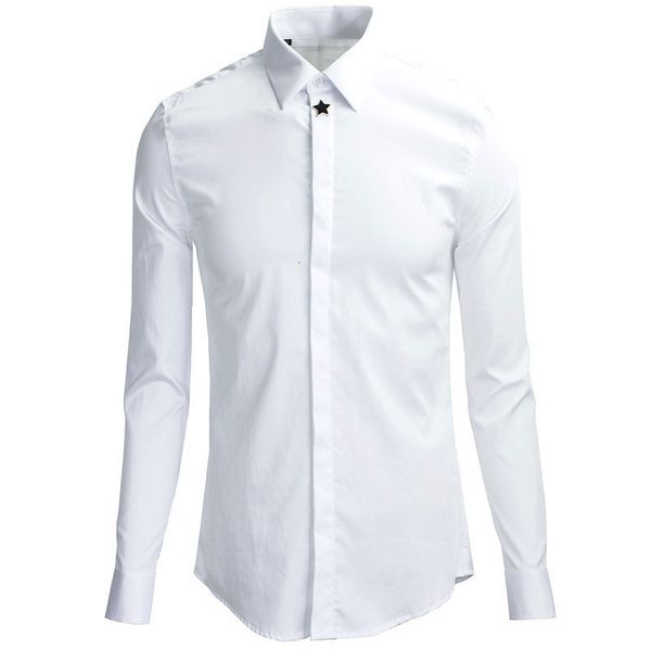 tee shirt shirt men luxury solid color long sleeve mens fashion party tuxedo nightclub man casual shirts, White;black
tee shirt shirt men luxury solid color long sleeve mens fashion party tuxedo nightclub man casual shirts, White;black