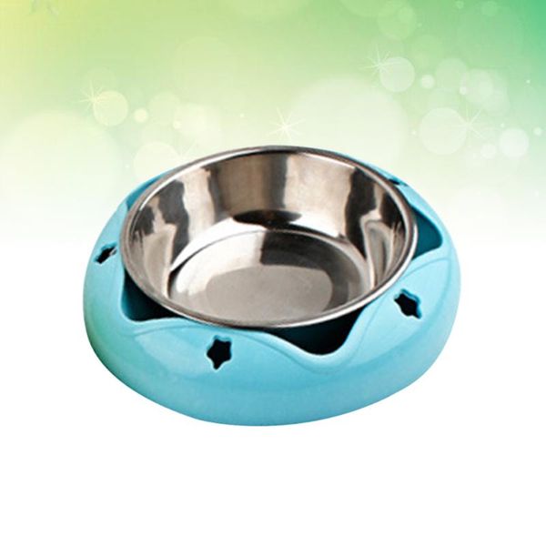 stainless steel pet feeder dual feeding bowl anti-slip for cat dog (blue) bowls & feeders
stainless steel pet feeder dual feeding bowl anti-slip for cat dog (blue) bowls & feeders