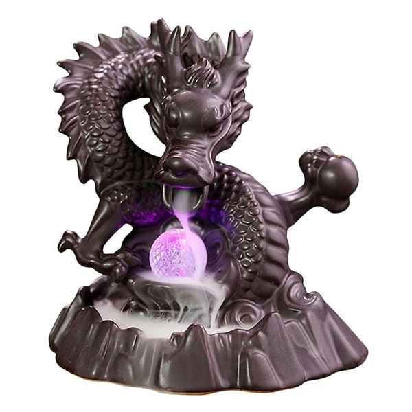 fragrance lamps ceramics aroma therapy dragon incense burner backflow antique holder
fragrance lamps ceramics aroma therapy dragon incense burner backflow antique holder