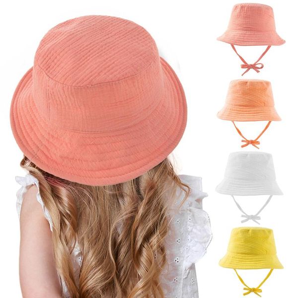 caps & hats soft summer cap for girls solid sunscreen sunshade hat kids baby bucket daily breathable beach sun l3, Yellow
caps & hats soft summer cap for girls solid sunscreen sunshade hat kids baby bucket daily breathable beach sun l3, Yellow