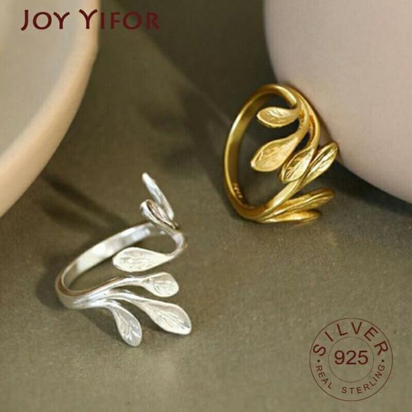 cluster rings 925 sterling silver korean fashion ins olive leaf ring female minimalist trend unique design open handmade jewelry, Golden;silver
cluster rings 925 sterling silver korean fashion ins olive leaf ring female minimalist trend unique design open handmade jewelry, Golden;silver
