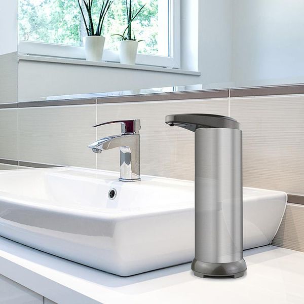 liquid soap dispenser zl stainless steel dispenser, infrared induction suitable for bathrooms, kitchens, etc. (without batteries
liquid soap dispenser zl stainless steel dispenser, infrared induction suitable for bathrooms, kitchens, etc. (without batteries