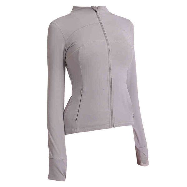 women's t-shirt long sleeve yoga same nude speed dry zipper suit fitn's yoga, White
women's t-shirt long sleeve yoga same nude speed dry zipper suit fitn's yoga, White