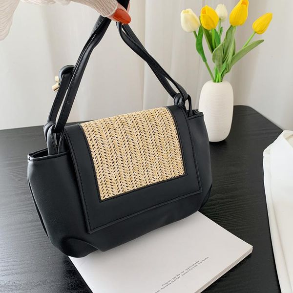 shoulder bags women soft pu leather hand bag contrast color woven+pu lether crossbody female pleated messanger travel purses
shoulder bags women soft pu leather hand bag contrast color woven+pu lether crossbody female pleated messanger travel purses