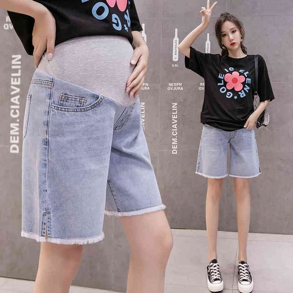 maternity bottoms 8882# summer thin denim maternity half pants elastic waist belly shorts clothes for women chic casual pregnancy jeans, White
maternity bottoms 8882# summer thin denim maternity half pants elastic waist belly shorts clothes for women chic casual pregnancy jeans, White