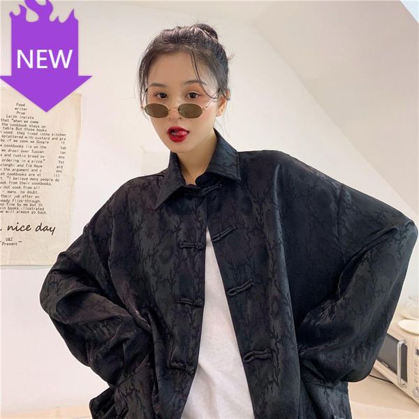 women shirt single breasted turn down collar blusas mujer vintage jacquard harajuku blouse 2021 spring long sleeve women's blouses & sh, White
women shirt single breasted turn down collar blusas mujer vintage jacquard harajuku blouse 2021 spring long sleeve women's blouses & sh, White