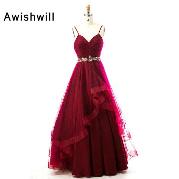 party dresses charming burgundy evening long open back spaghetti strap beaded tulle a line elegant women prom dress formal gown, White;black
party dresses charming burgundy evening long open back spaghetti strap beaded tulle a line elegant women prom dress formal gown, White;black