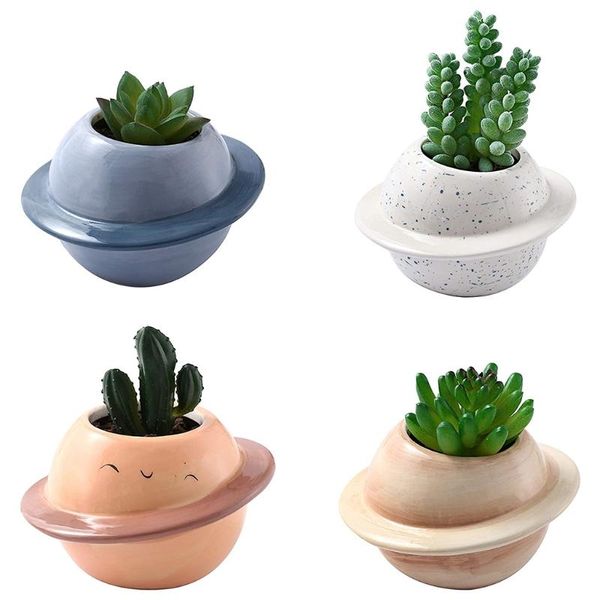planters & pots creative planet succulent pot ceramic planter with drainage hole cactus plant flower deskgarden decor
planters & pots creative planet succulent pot ceramic planter with drainage hole cactus plant flower deskgarden decor