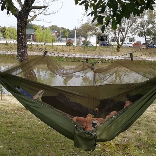 outdoor games & activities single double person portable camping hammock with mosquito net tent hanging bed hunting sleeping swing
outdoor games & activities single double person portable camping hammock with mosquito net tent hanging bed hunting sleeping swing