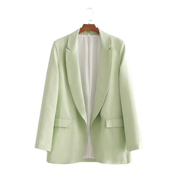 women solid color pockets patch jacket office ladies long sleeve breasted suits causal stylish outwear coat women's jackets, Black;brown
women solid color pockets patch jacket office ladies long sleeve breasted suits causal stylish outwear coat women's jackets, Black;brown
