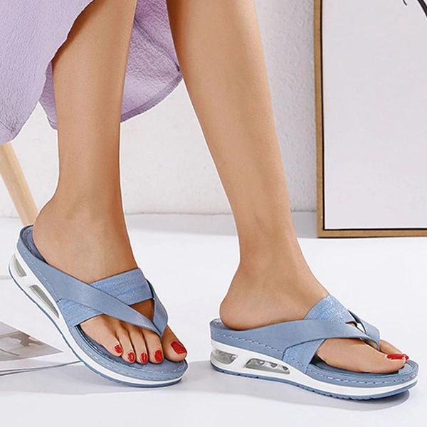 summer women slippers fashion soft light comfortable female flip flops casual solid color slip on lady wedge, Black
summer women slippers fashion soft light comfortable female flip flops casual solid color slip on lady wedge, Black
