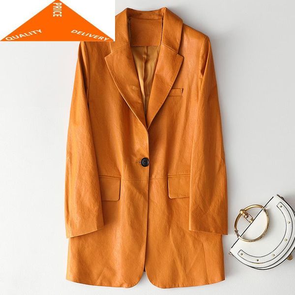 women's leather & faux natural sheepskin 100% coat female streetwear genuine jacket women korean office ladies real jackets zy04, Black
women's leather & faux natural sheepskin 100% coat female streetwear genuine jacket women korean office ladies real jackets zy04, Black