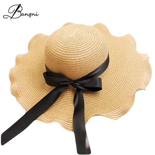 arrival summer sun beach elegant hats for women casual large brim jazz caps with black ribbon panama paper straw wide, Blue;gray
arrival summer sun beach elegant hats for women casual large brim jazz caps with black ribbon panama paper straw wide, Blue;gray