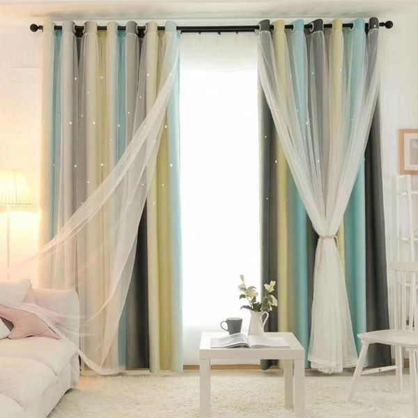curtain & drapes modern stars blackout gradient curtains for living room bedroom window tulle sheer home decor
curtain & drapes modern stars blackout gradient curtains for living room bedroom window tulle sheer home decor