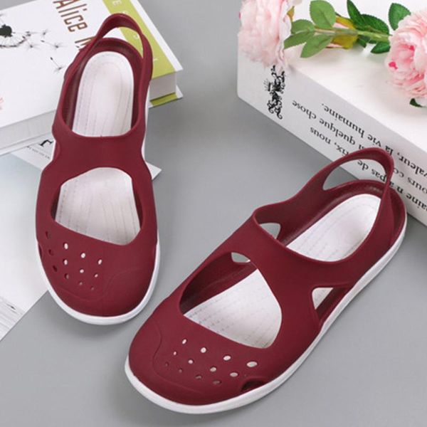 women hollow out sandals female jelly shoes ladies women's breathable woman casual solid 2021 summer footwear plus size, Black
women hollow out sandals female jelly shoes ladies women's breathable woman casual solid 2021 summer footwear plus size, Black
