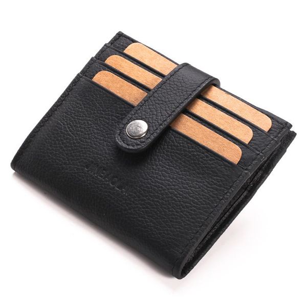 card holders men's wallet small cover 12 headers soft level leather women coin purse bag ladies business slots, Brown;gray
card holders men's wallet small cover 12 headers soft level leather women coin purse bag ladies business slots, Brown;gray