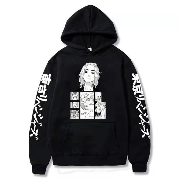 men's hoodies & sweatshirts anime tokyo revengers japan harajuku korean fashion oversized long sleeve male streetwear maziao, Black
men's hoodies & sweatshirts anime tokyo revengers japan harajuku korean fashion oversized long sleeve male streetwear maziao, Black