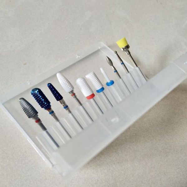 nail art equipment 10pcs/box corn cone tip ceramic electric cuticle clean rotary manicure cutter tips grind head pedicure drill bit set, Silver
nail art equipment 10pcs/box corn cone tip ceramic electric cuticle clean rotary manicure cutter tips grind head pedicure drill bit set, Silver