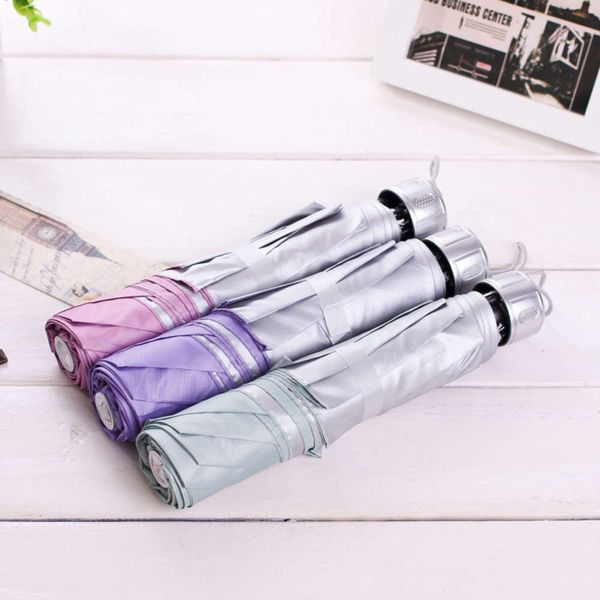 creative three fold down pole umbrella short handle folding sunscreen 8k silver plastic
creative three fold down pole umbrella short handle folding sunscreen 8k silver plastic