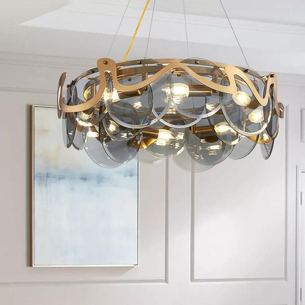 pendant lamps postmodern light luxury living room glass chandelier creative art smoke resturant bedroom dining bar hanging lights
pendant lamps postmodern light luxury living room glass chandelier creative art smoke resturant bedroom dining bar hanging lights