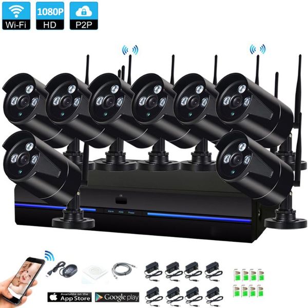 plug and play 8ch 1080p hd wireless nvr kit p2p indoor outdoor ir night vision security 2.0mp ip camera wifi cctv system systems
plug and play 8ch 1080p hd wireless nvr kit p2p indoor outdoor ir night vision security 2.0mp ip camera wifi cctv system systems