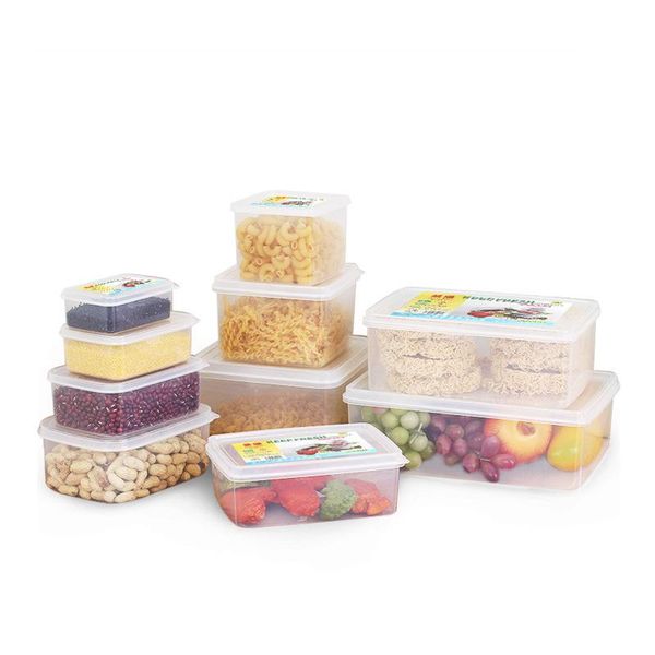 storage bottles & jars multi-specification plastic box rectangular wholesale kitchen food refrigeration transparent fresh-keeping
storage bottles & jars multi-specification plastic box rectangular wholesale kitchen food refrigeration transparent fresh-keeping