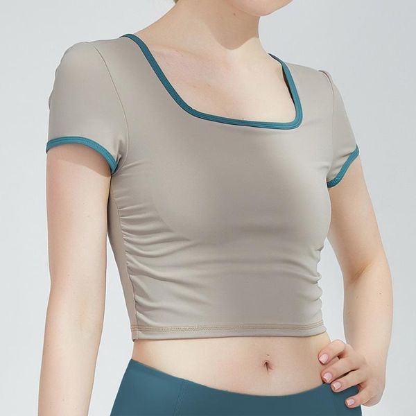 yoga outfit workout for women athletic gym shirts short sleeve plain t running fitness clothes quick dry sports tracksu
yoga outfit workout for women athletic gym shirts short sleeve plain t running fitness clothes quick dry sports tracksu