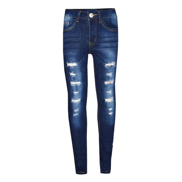 trousers 1pc children's jeans girls kids blue slim hole pencil long fashion tight pocket button zipper
trousers 1pc children's jeans girls kids blue slim hole pencil long fashion tight pocket button zipper