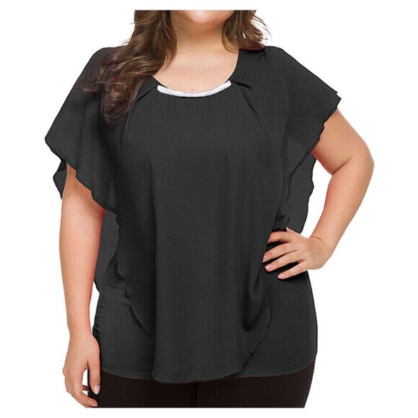 women's blouses & shirts 5xl womens fashion chiffon loose big size oversized eur blouse styles 2021, White
women's blouses & shirts 5xl womens fashion chiffon loose big size oversized eur blouse styles 2021, White