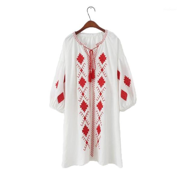 women's blouses & shirts 2021 long shirt women vintage embroidery cotton linen blouse lantern sleeve casual loose ethnic style, White
women's blouses & shirts 2021 long shirt women vintage embroidery cotton linen blouse lantern sleeve casual loose ethnic style, White