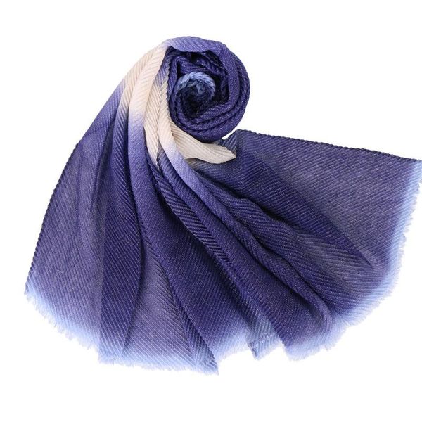 scarves wholesale 10pcs glitter viscose cotton sarf wrinkled shimmer lurex muslim hijab islamic women headband color-match headscarf, Blue;gray
scarves wholesale 10pcs glitter viscose cotton sarf wrinkled shimmer lurex muslim hijab islamic women headband color-match headscarf, Blue;gray