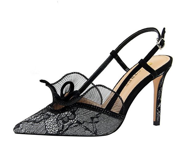 dress shoes verão rendas mulheres bombas moda estilingue salto alto sapatos femininos elegante fino senhora do escritório sandálias k85y, Black
dress shoes verão rendas mulheres bombas moda estilingue salto alto sapatos femininos elegante fino senhora do escritório sandálias k85y, Black