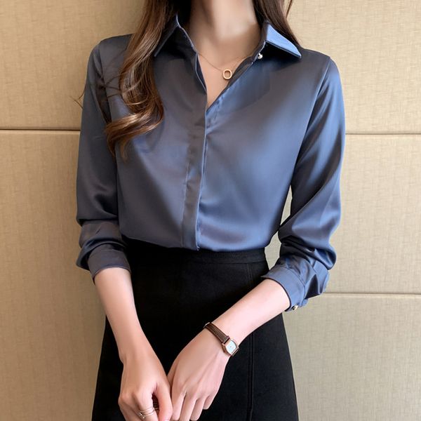 dress retro women solid loose chic vintage chiffon blouse gentle office lady elegant female shirts i565, White
dress retro women solid loose chic vintage chiffon blouse gentle office lady elegant female shirts i565, White