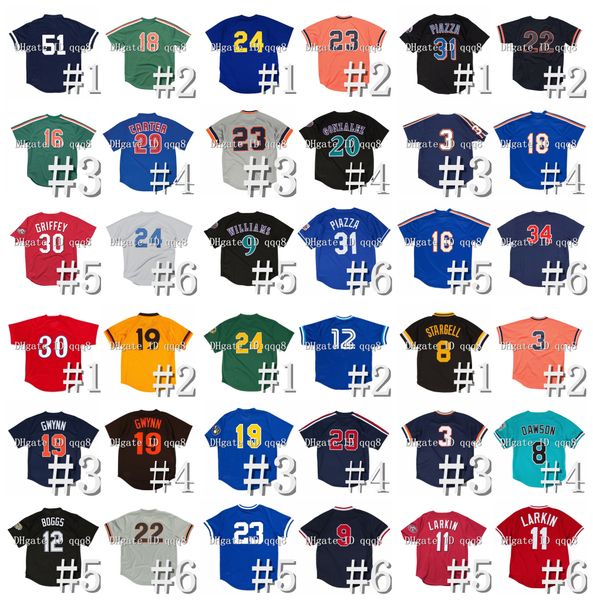 vintage throwback mesh baseball jersey bo jackson tony gwynn tim raines darryl strawberry dykstra ozzie smith batting practice matt williams, Blue;black
vintage throwback mesh baseball jersey bo jackson tony gwynn tim raines darryl strawberry dykstra ozzie smith batting practice matt williams, Blue;black