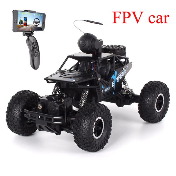 RC car 2.4G Climbing Car Mobile Phone Controlled Off-road Remote Control Toy FPV Car Video Real-time Transmission High-speed
RC car 2.4G Climbing Car Mobile Phone Controlled Off-road Remote Control Toy FPV Car Video Real-time Transmission High-speed