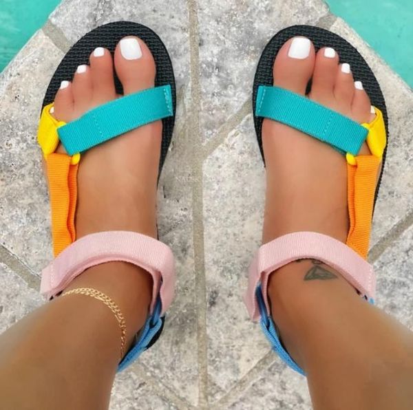 sandals women summer shoes flat beach fashion outdoor casual open toe sandalias, Black
sandals women summer shoes flat beach fashion outdoor casual open toe sandalias, Black