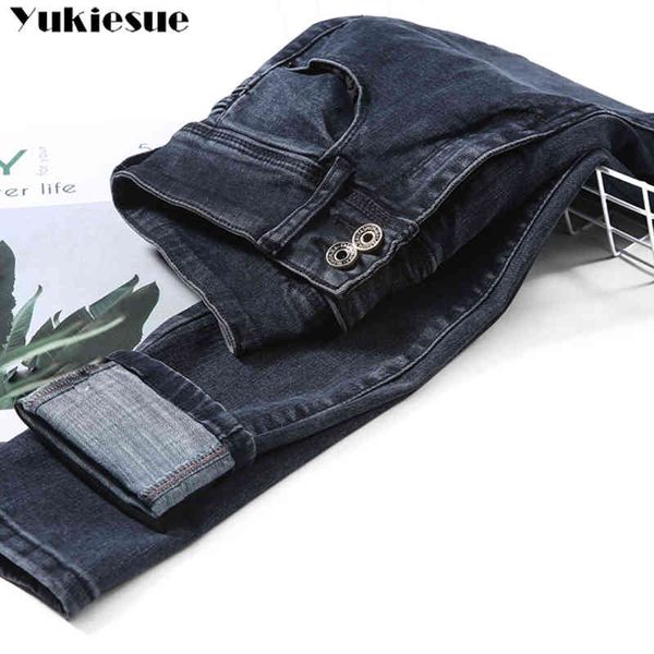 vintage ripped denim mom jeans woman high waist blue vintage pencil pants for women spring summer jean female boyfriend 210519
vintage ripped denim mom jeans woman high waist blue vintage pencil pants for women spring summer jean female boyfriend 210519