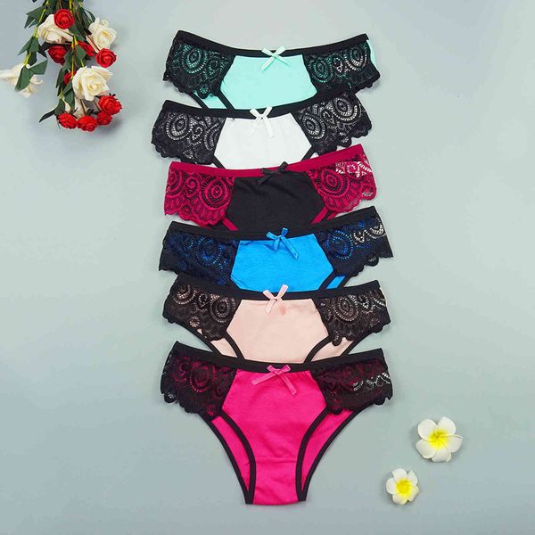 lace cotton briefs women panties 6pcs/lots intimate underwear lingerie breathable woman bow panty -xl wholesale knickers, Red;black
lace cotton briefs women panties 6pcs/lots intimate underwear lingerie breathable woman bow panty -xl wholesale knickers, Red;black
