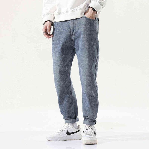 men's jeans 2021 autumn jeans loose korean fashion versatile harlan men's straight casual pants, Blue
men's jeans 2021 autumn jeans loose korean fashion versatile harlan men's straight casual pants, Blue