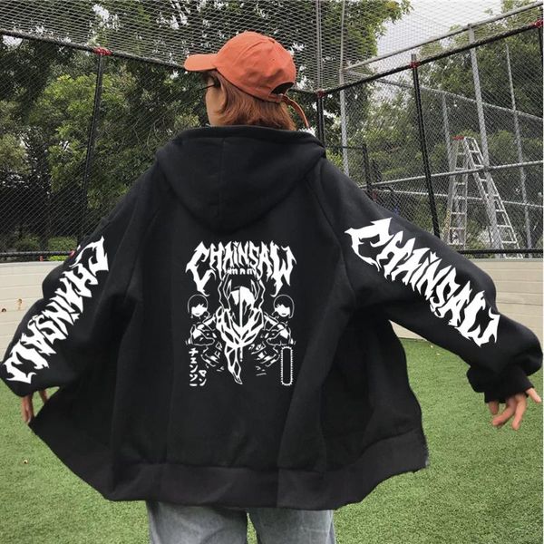 men's hoodies & sweatshirts japanese anime funny chainsaw man zipper 2021 winter japan style, Black
men's hoodies & sweatshirts japanese anime funny chainsaw man zipper 2021 winter japan style, Black