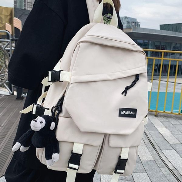 backpack solid fashion school bag teenage girls waterproof women casual softback for female large capacity
backpack solid fashion school bag teenage girls waterproof women casual softback for female large capacity
