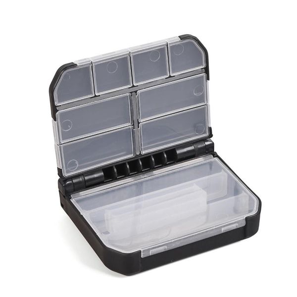 fishing accessories tackle box rectangular semi-automatic organization case storage for fishhook lead sinker snaps
fishing accessories tackle box rectangular semi-automatic organization case storage for fishhook lead sinker snaps