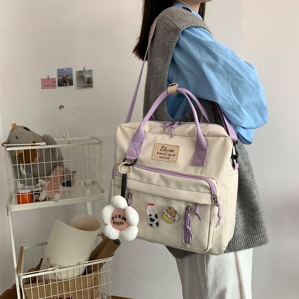women's nylon backpack outdoor backpack fashion trend single shoulder messenger handbag
women's nylon backpack outdoor backpack fashion trend single shoulder messenger handbag