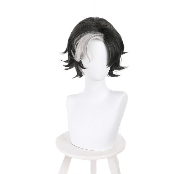 game identity v pgrapher joseph desaulniers d.m cosplay wigs black white gradient short synthetic hair heat resistant + wig
game identity v pgrapher joseph desaulniers d.m cosplay wigs black white gradient short synthetic hair heat resistant + wig