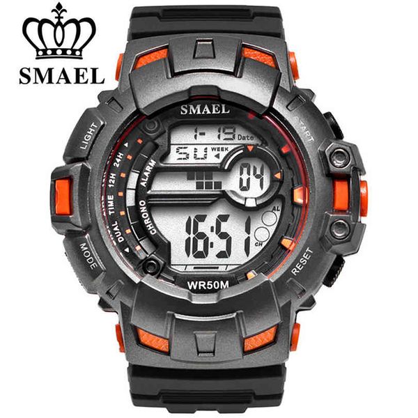 smael men sports watches luxury brand military digital watch 50m waterproof swimming outdoor climbing wristwatch men's masculino x0524, Slivery;brown
smael men sports watches luxury brand military digital watch 50m waterproof swimming outdoor climbing wristwatch men's masculino x0524, Slivery;brown