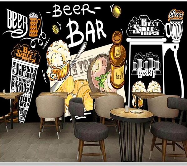 wallpapers papel de parede blackboard beer bar restaurant background wall food 3d wallpaper,beer house kitchen mural 
wallpapers papel de parede blackboard beer bar restaurant background wall food 3d wallpaper,beer house kitchen mural
