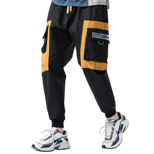 men's pants 2021 arrival cargo men loose cotton hip hop harem streetwear fashion multi-pockets joggers sports trousers, Black
men's pants 2021 arrival cargo men loose cotton hip hop harem streetwear fashion multi-pockets joggers sports trousers, Black