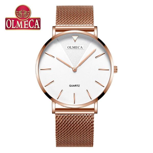 wristwatches 2021 watch women luxury brand olmeca quartz female wristwatch waterproof simple rose golden fashion girl's watches, Slivery;brown
wristwatches 2021 watch women luxury brand olmeca quartz female wristwatch waterproof simple rose golden fashion girl's watches, Slivery;brown