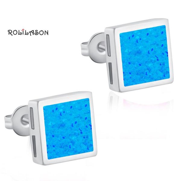 stud love brand design selling square blue fire opal silver stamped fashion jewelry earrings oe544, Golden;silver
stud love brand design selling square blue fire opal silver stamped fashion jewelry earrings oe544, Golden;silver